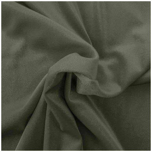 Shiny velour Oliven