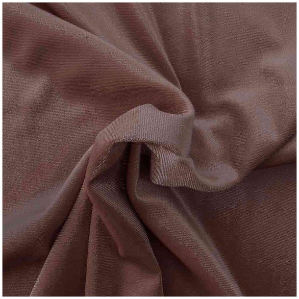 Shiny velour Gammelrosa