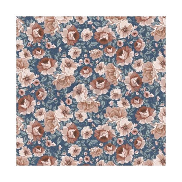 Sweat/Isoli digital Flowers, Blue shadow