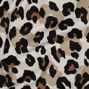 Canvas linen look Animal skin, Natural