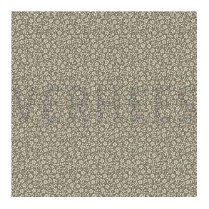 Poplin Flowers and Dots, Moss green