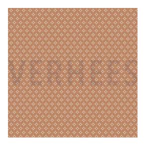 Poplin Flowers and Dots, dark apricot