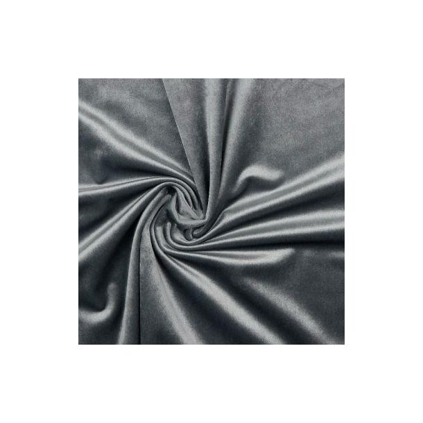 Luxury velvet Bright grey