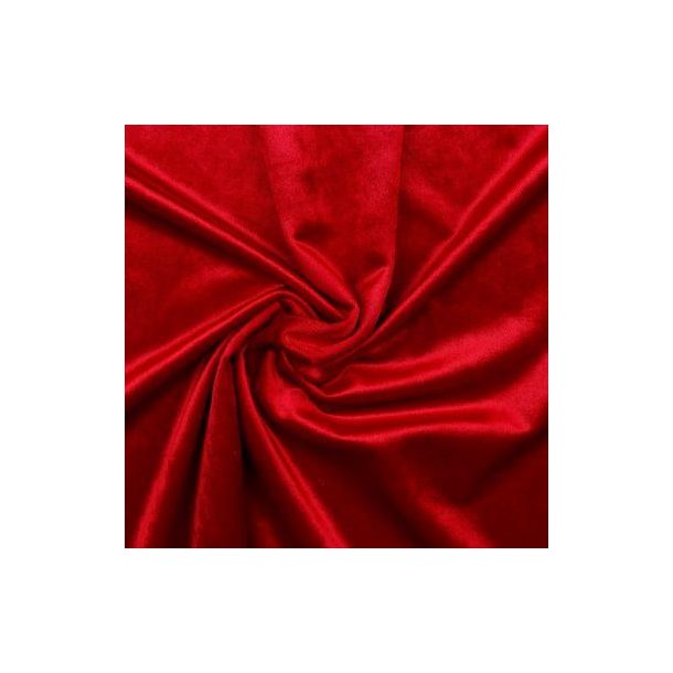 Luxury velvet Bright red