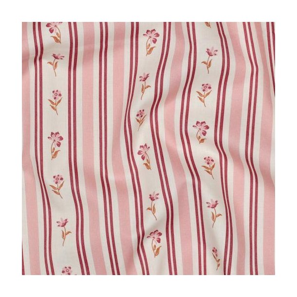 Fine poplin Flowers, Pink