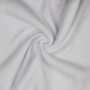 Fleece antipilling, White