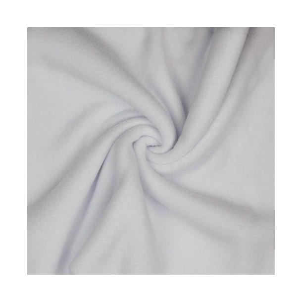 Fleece antipilling, White