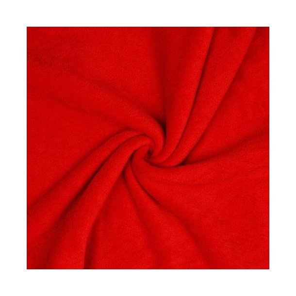 Fleece antipilling, Red