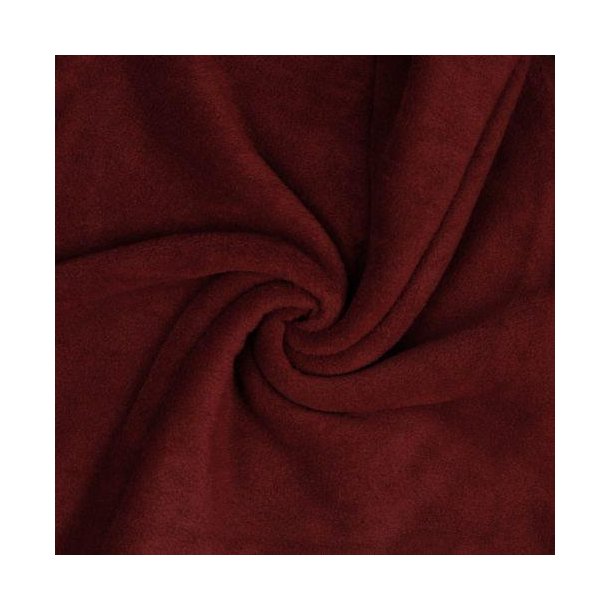 Fleece antipilling Bordeaux