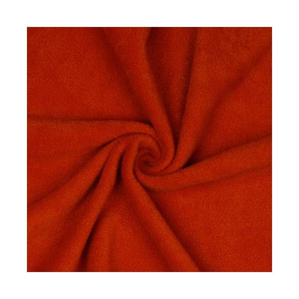 Fleece antipilling Rust