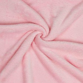 Dobbelsidet pels kort, Light rose