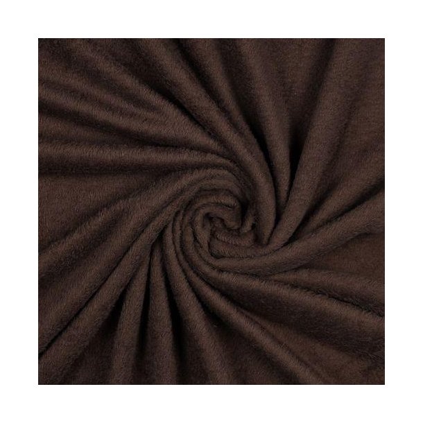 Dobbelsidet pels kort, Dark brown