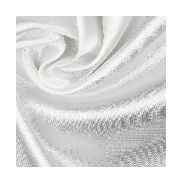 Satin, White