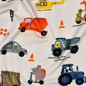 �kotex bomulds jersey Digital Vehicles, Off white