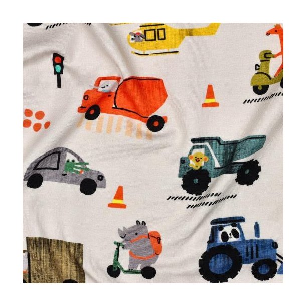 �kotex bomulds jersey Digital Vehicles, Off white