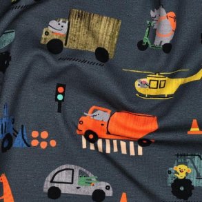�kotex bomulds jersey Digital vehicles, Blue