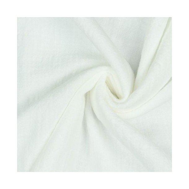 Cotton slub washed, Off white