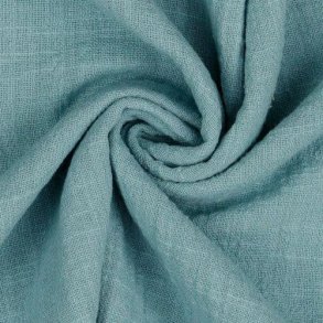 Cotton slub washed, Blue