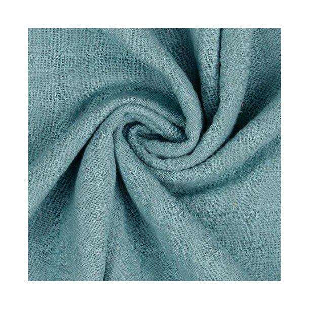 Cotton slub washed, Blue