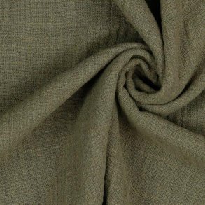 Cotton slub washed, Taupe