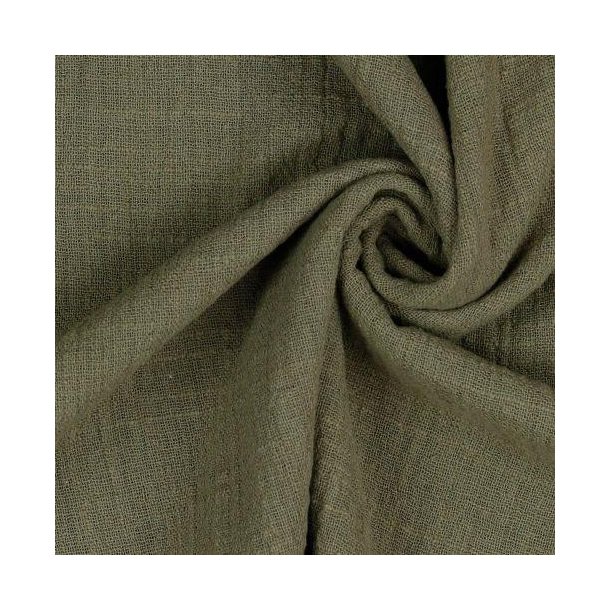 Cotton slub washed, Taupe