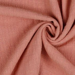 Cotton slub washed, Rose