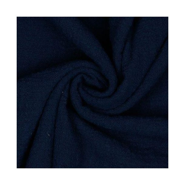 Cotton slub washed, navy