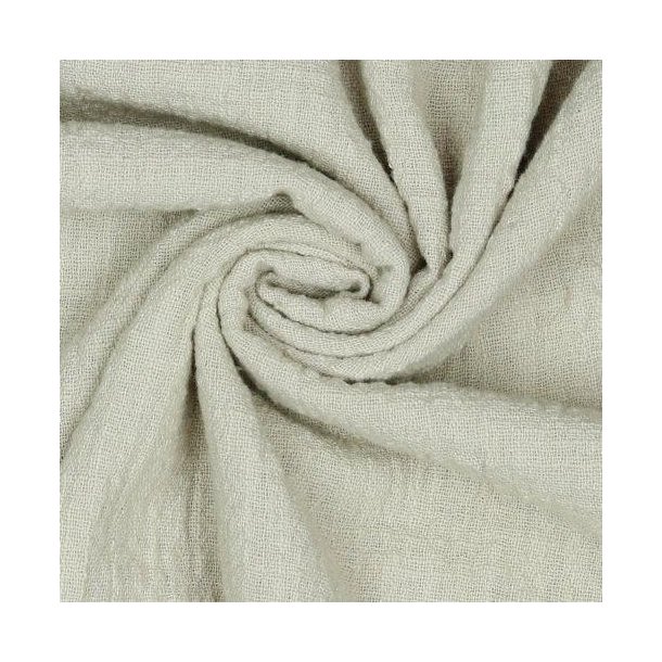 Cotton slub washed, Beige