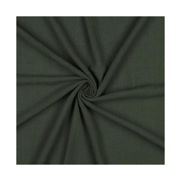 Cotton slub washed, Army green