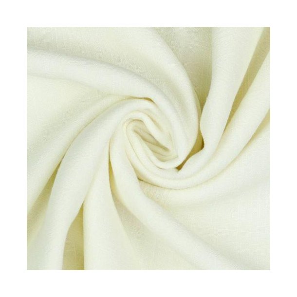 Linen viscose, Ecru