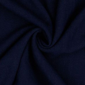 Linen viscose, Navy