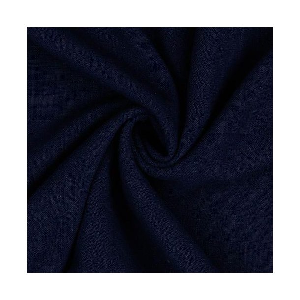 Linen viscose, Navy