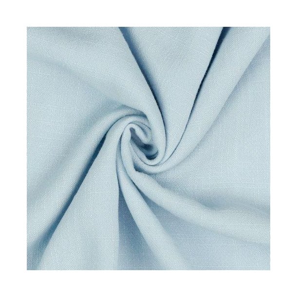 Linen viscose, Light blue