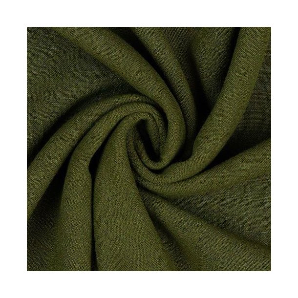 Linen viscose, Olive