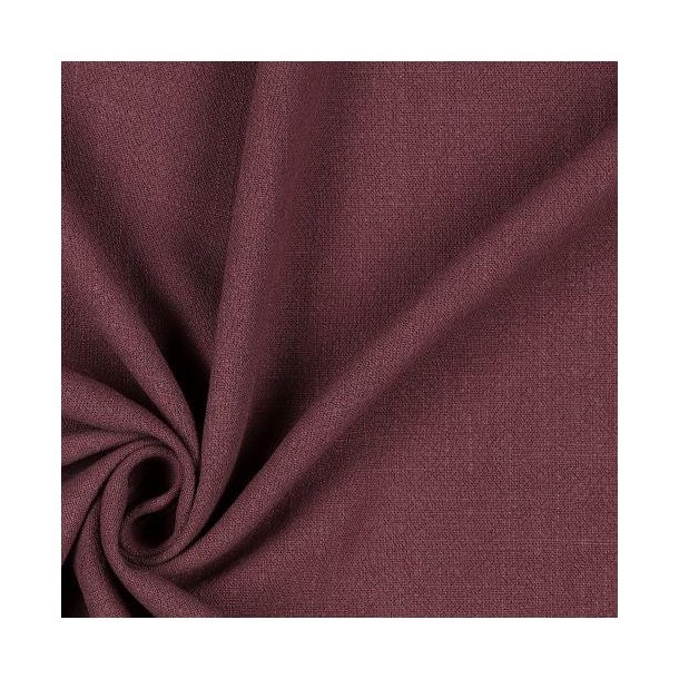 Linen viscose, Mauve