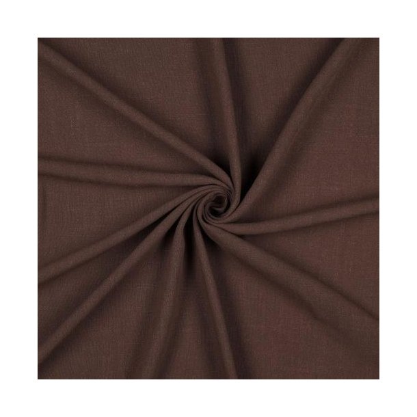 Linen Viscose Washed, Brown