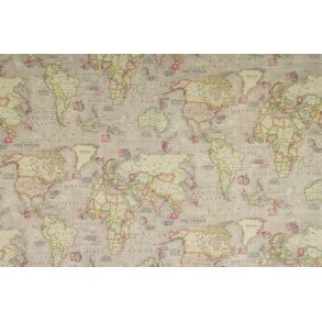 Halv panama Verdenskort