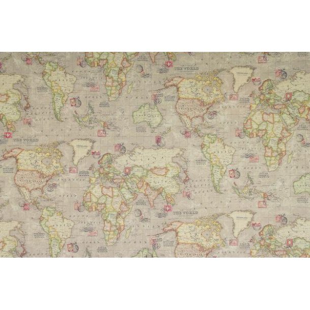 Halv panama Verdenskort