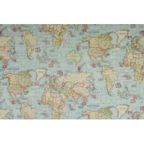 Halv panama Verdenskort