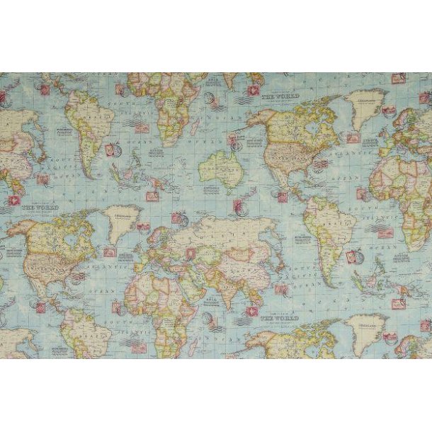 Halv panama Verdenskort