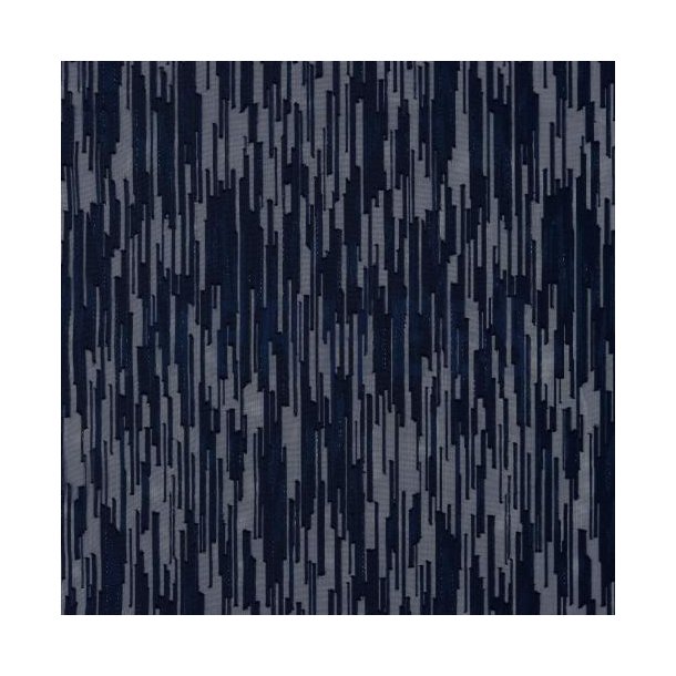 Lurex chiffon, Dark blue