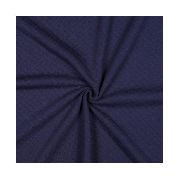 Quiltet jersey, Navy
