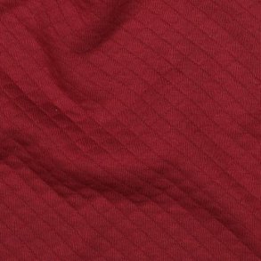 Quiltet jersey, Wine red