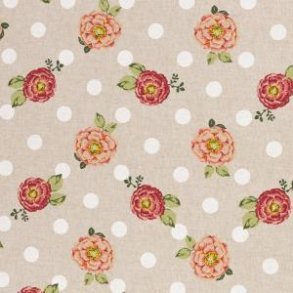 Halv panama Blomster