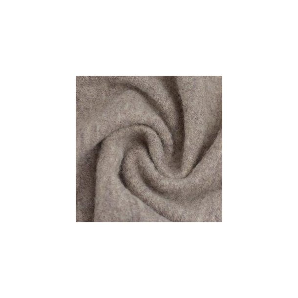 Naomi melange kogt uld, Beige