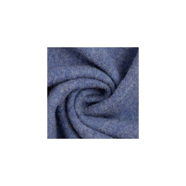 Naomi melange kogt uld, Bl�