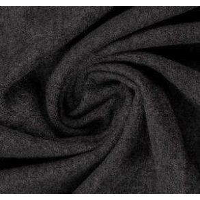 Naomi melange Kogt uld, M�rk gr�