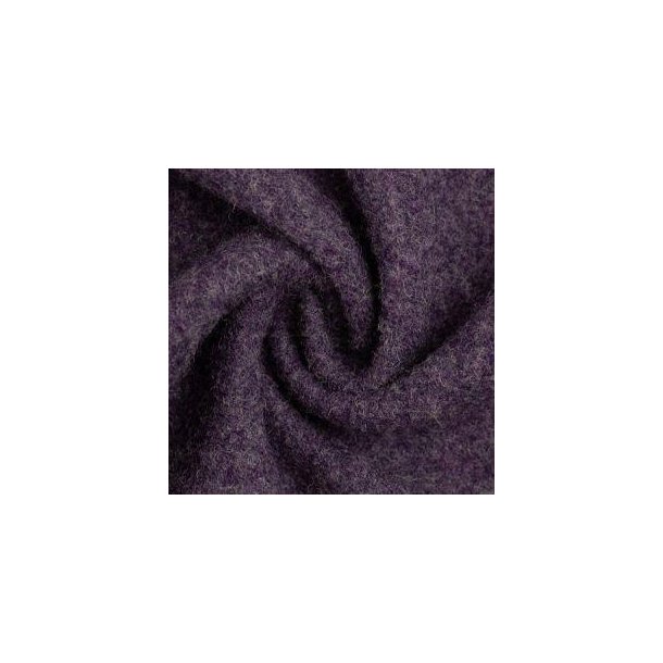 Naomi melange Kogt uld, Lilla