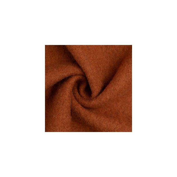 Naomi melange Kogt uld, Terracotta