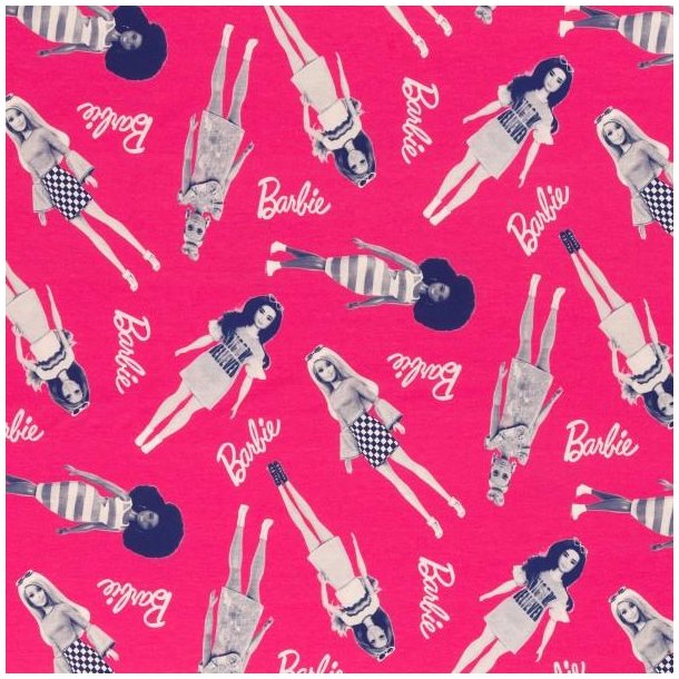 �kotex bomulds jersey m/Barbie